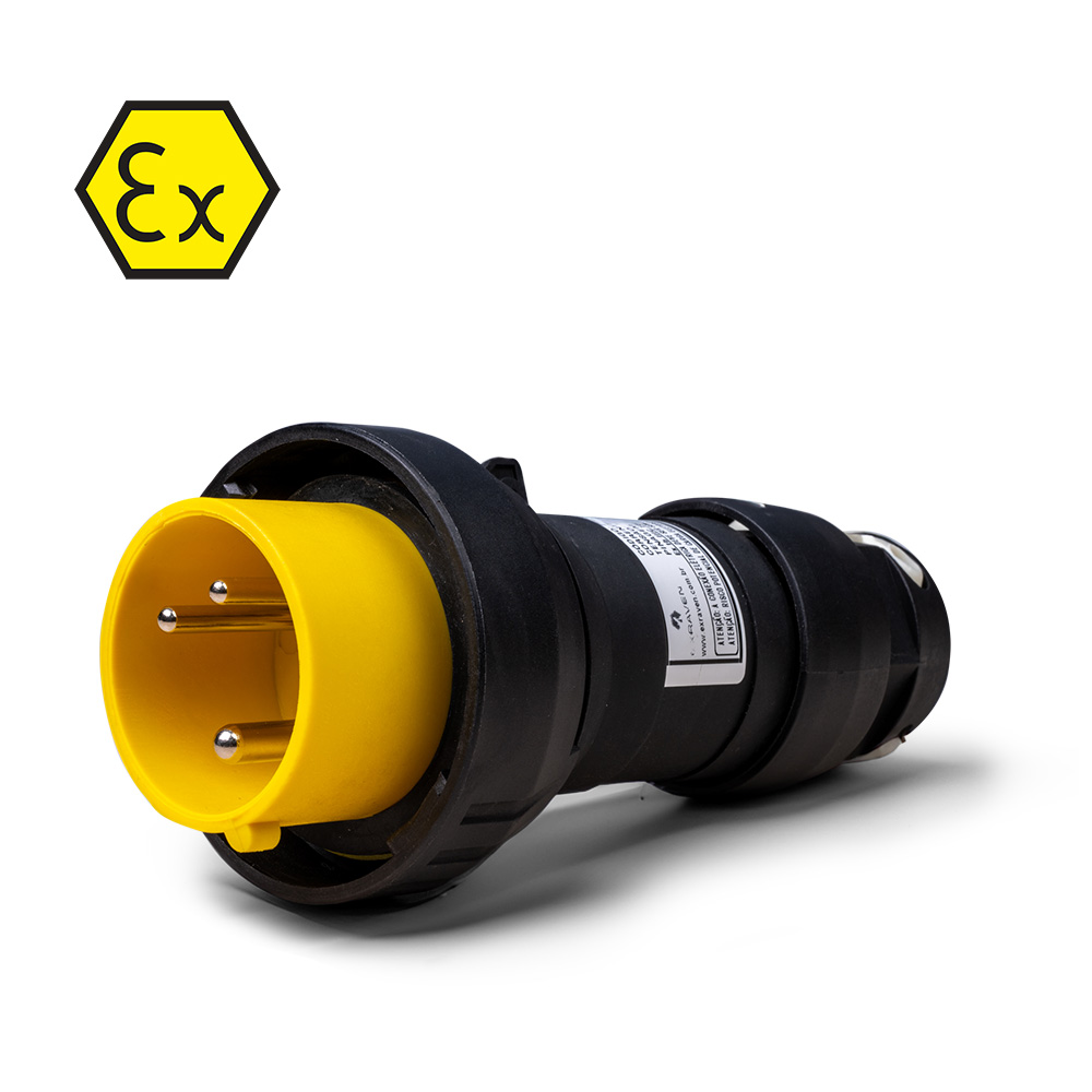 Plugue para área classificada