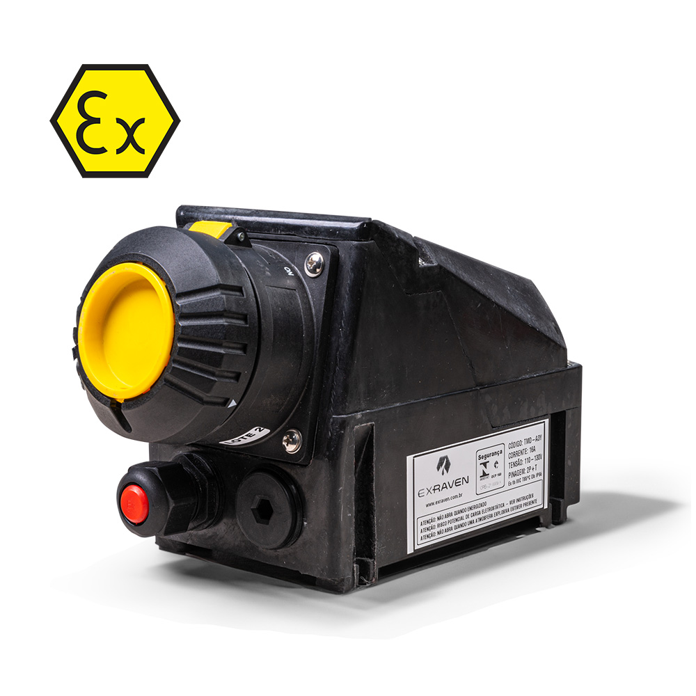 Tomada para área classificada